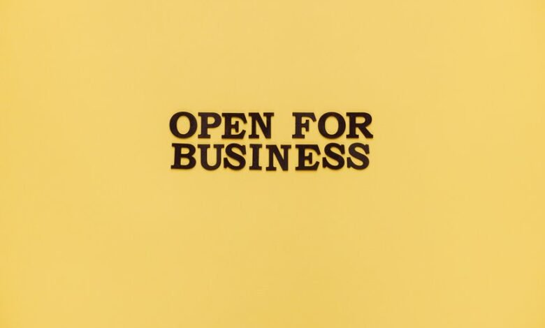 business service availability notification